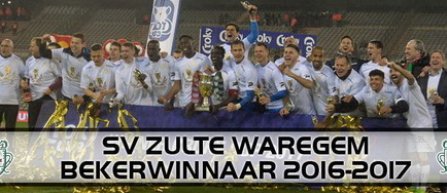 Zulte Waregem a câştigat pentru a doua oară Cupa Belgiei